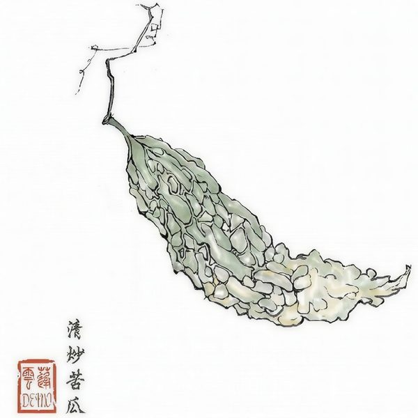 清炒苦瓜